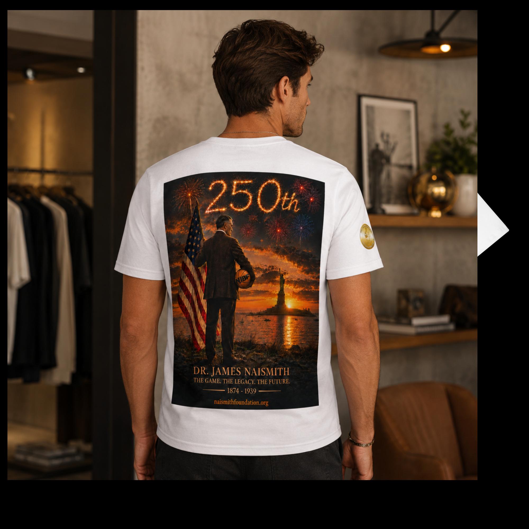 Naismith Nation 250th Commemorative T-Shirt - Image 2